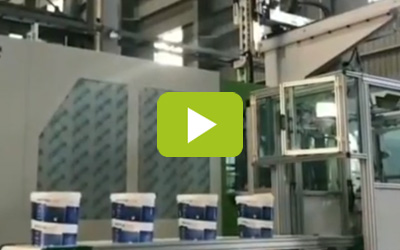 油漆桶模具模内贴标出产线