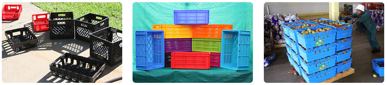 塑料卡板箱利用展示实拍图